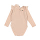 Baby Warm Rib Bodysuit Blush