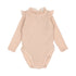 Baby Warm Rib Bodysuit Blush
