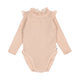 Baby Warm Rib Bodysuit Blush
