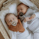 Bibs Boheme 2-Pacifiers Ivory, Sage 6/18 m