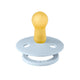Bibs Studio 2-Pacifiers Baby Blue, Dusty Blue Mix 0/6 m