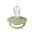 Bibs De Lux 2-Pacifiers Silicone Ivory Sage