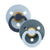 Bibs 2-Pacifiers Studio Fusion Baby Blue 0/6 m