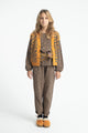 Animal Print Blouse Brown