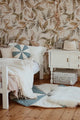 Patchwork Cushion Blue Candy
