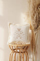 Boho Cushion with Embroidery