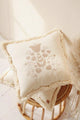 Boho Cushion with Embroidery