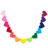 Bunting Colorful Hearts