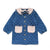 Cardo Coat Light Denim Blue