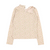 Cottage Rib T-Shirt Cream Pink