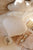Velvet Leaf Cushion Cream