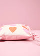 Hearts Cushion with Bows