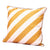 Caramel Diagonal Stripe Cushion