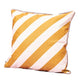 Caramel Diagonal Stripe Cushion