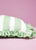Field Stripes Cushion with Ruffle
