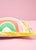 Arch Cushion with Velvet Tab