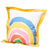 Arch Cushion with Velvet Tab