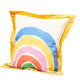 Arch Cushion with Velvet Tab