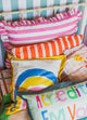 Arch Cushion with Velvet Tab
