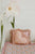 Velvet Heart Pillow with Frill Spring Garden
