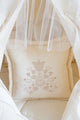 Boho Cushion with Embroidery