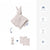 DOOMOO You & Me Cuddly Toy- Almond