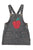 Apple Short Dress Washed Black Denim