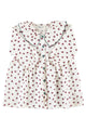 Little Flowers Short Dress Ecru