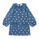 Odile Dress Denim Heart Blue
