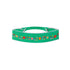 Embroidered Hair Band Meadow Green