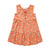 Jersey Dress Daisies Print Blush