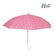 Pink Star Kids Color Changing Umbrella