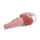 Sebra Knitted Mini-Cushion Sleepy Croc, Blossom Pink