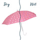 Pink Star Kids Color Changing Umbrella