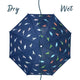 Dinosaur Kids Color Changing Umbrella Blue