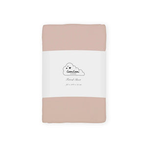 Fitted Sheet 90x200 cm Dusty Rose