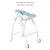 ORIBEL Cocoon Highchair - Blue Raspberry