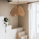 Suspension Fleur Double en Cannage