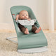 Bouncer Balance Soft Cotton Jersey Light Sage, Grey