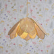Suspension Fleur Double en Cannage