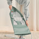 Bouncer Balance Soft Cotton Jersey Light Sage, Grey