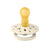 Bibs Boheme 2-Pacifiers Ivory, Sage 6/18 m