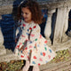 Elin Frill Dress Gots Bon Coeur Colore Frappe