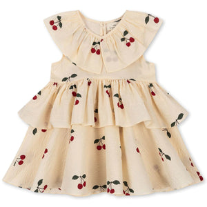 Lunella Baby Dress Cherry