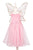 Rosyanne Dress with Wings Set Light Pink