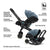 Doona x Infant Car Seat Stroller Ocean Blue
