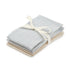 Wash Cloth Pack of 4 Mix Classic Stripes Blue, Praline