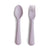 Mushie Fork&Spoon Lilac