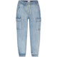 Jake Cargo Denim Light Stonewash