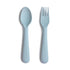 Mushie Fork&Spoon Powder Blue